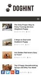 Mobile Screenshot of doghint.com